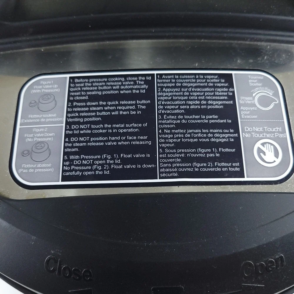 Instant Pot Duo Plus 6 Quart Electric Pressure Cooker Cobalt Blue Multi-Cooker